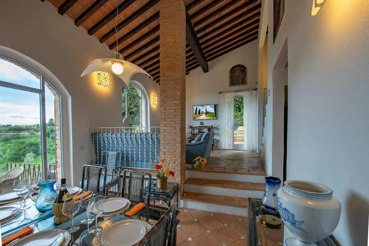 Villa Nel Borgo Di Castelfalfi Con Jacuzzi E Bellavista Italien