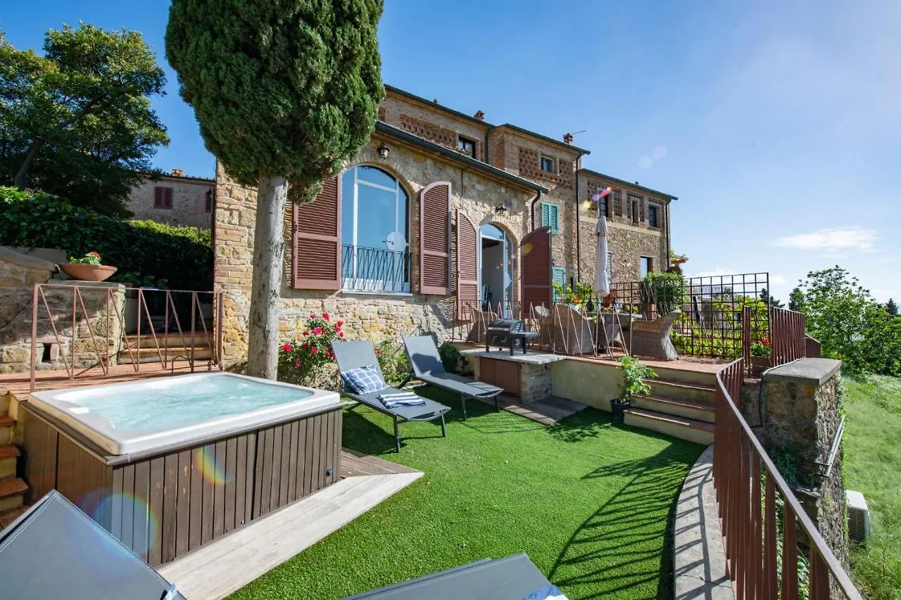 Villa Nel Borgo Di Castelfalfi Con Jacuzzi E Bellavista