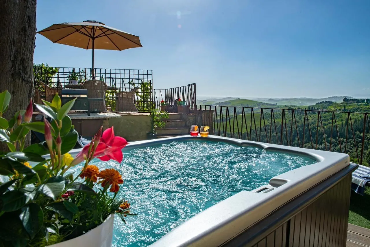 Villa Nel Borgo Di Castelfalfi Con Jacuzzi E Bellavista
