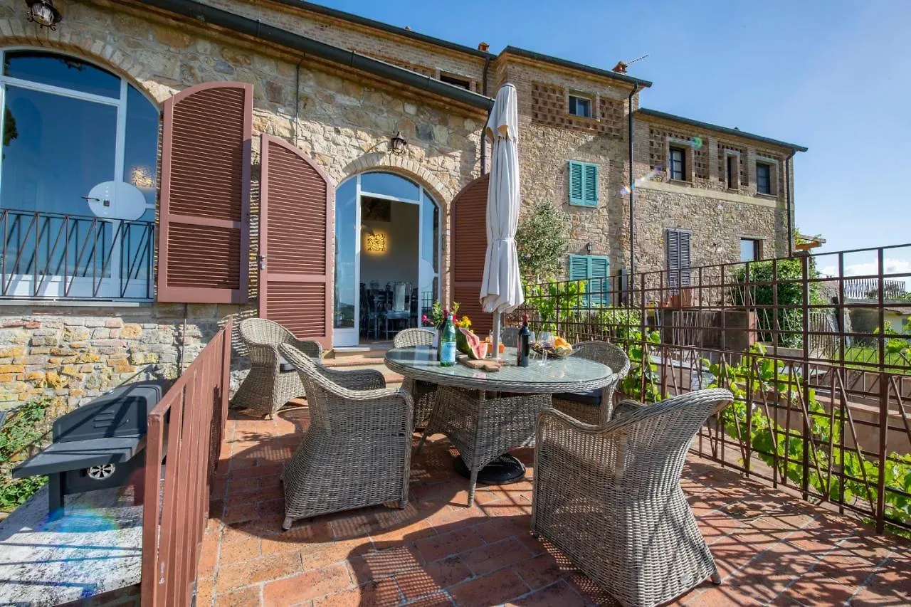 Villa Nel Borgo Di Castelfalfi Con Jacuzzi E Bellavista